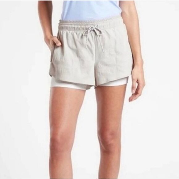 Athleta Crest 2 In 1 Shorts Size 0 - Picture 1 of 10